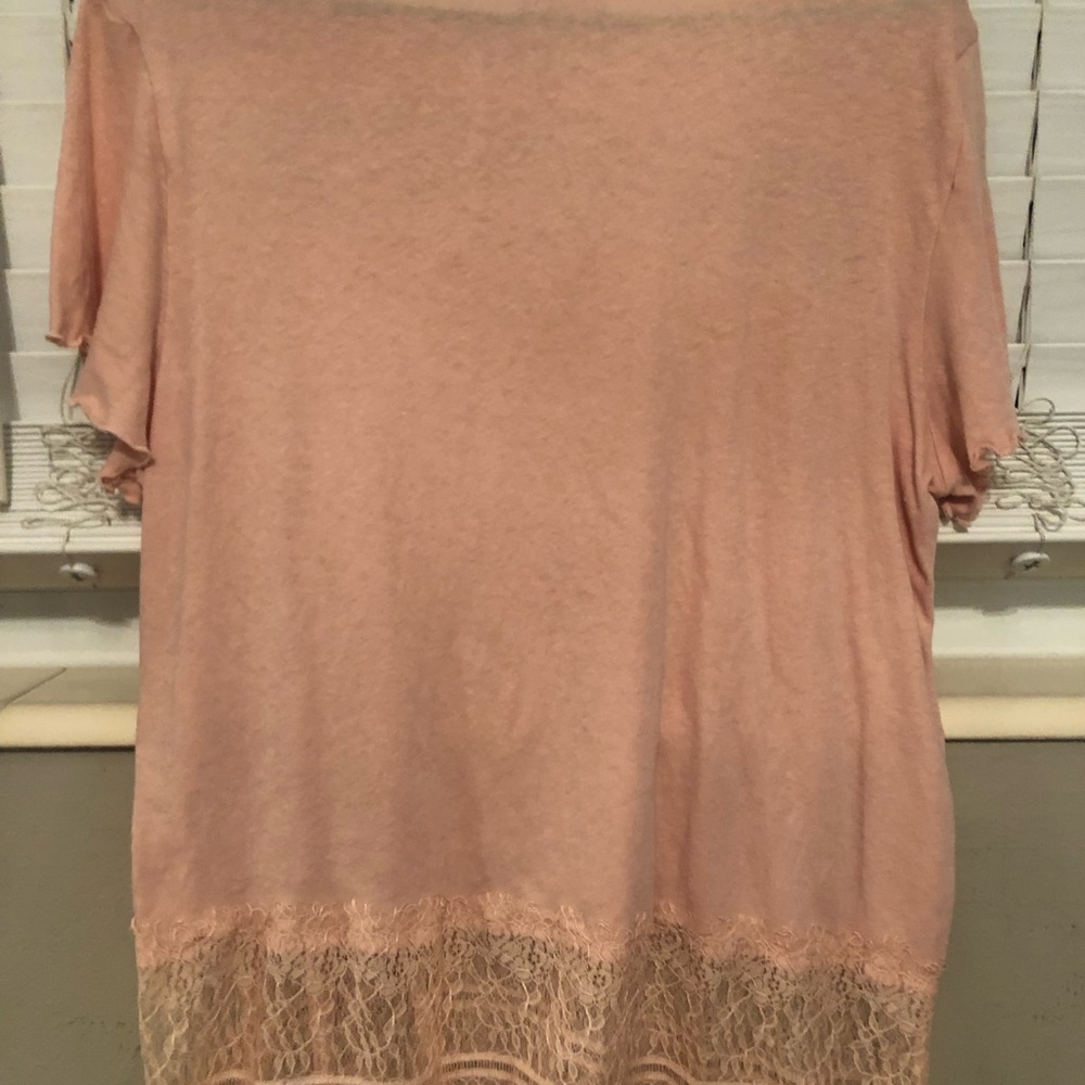 Pastel Pink Anthropology Top
